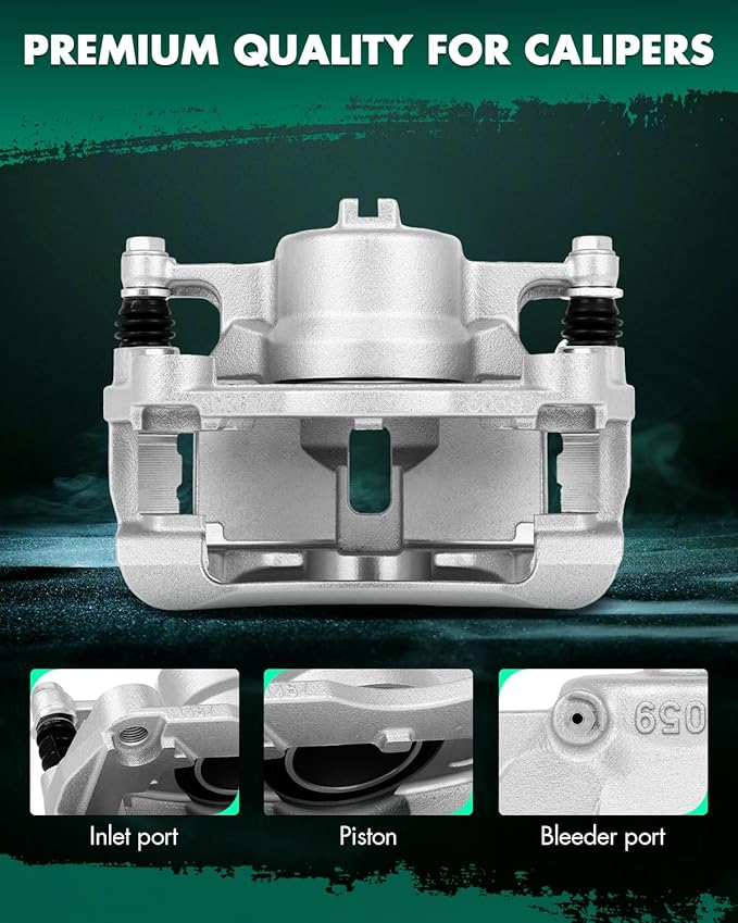 SCITOO 19B3429 Front Right Disc Brake Caliper Assembly w/Bracket For Nissan For Rogue 2008-2013,For Nissan For Rogue Select 2014-2015,For Suzuki For Kizashi 2010-2013