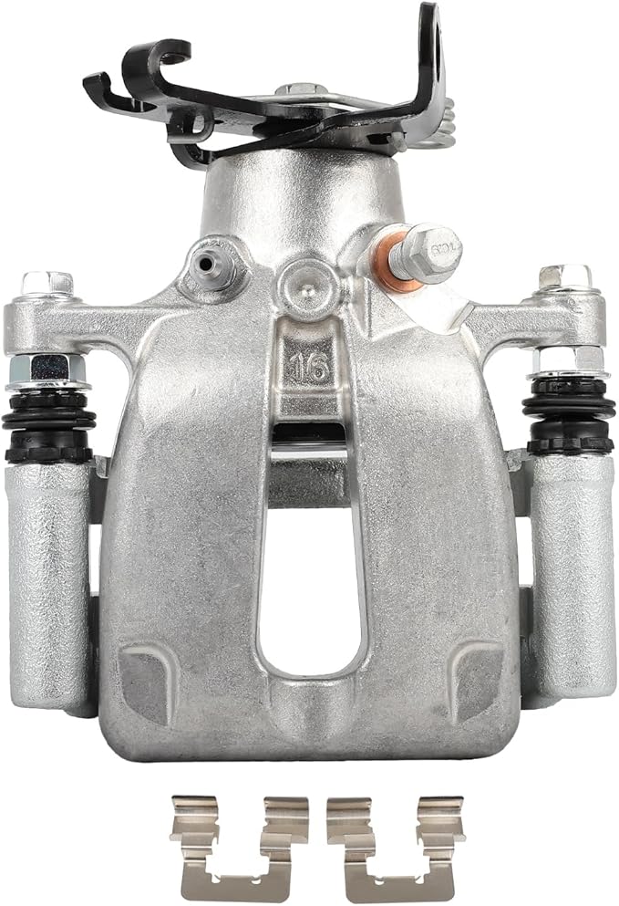 cciyu Rear Left Brake Caliper Assembly w/Bracket 18B5324 2012 2013 2014 2015 2016 For Buick For LaCrosse,2011 2012 2013 2014 2015 2016 2017 For Buick For Regal,2013 For Chevy For Malibu
