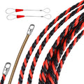 16.4ft/5m Fish Tape Wire Puller - 6mm PET Electrical Cable Snake Tool Kit for Through Wall Conduit Wiring,Wire Puller Through Wall,Wire Fish Tape for Car,Electricians Tools,Wire Guide Device