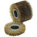 CS Unitec | PTX Steel Stranded Wire Wheels | Metal Grinder Tool Attachment | 4" Diameter x 1" Wide
