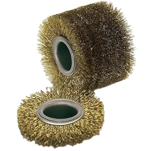 CS Unitec | PTX Steel Stranded Wire Wheels | Metal Grinder Tool Attachment | 4" Diameter x 1" Wide