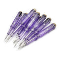 Fielect 10pcs Circuit Tester, Voltage Tester Pen Screwdriver Electric Test Detector, Slotted Screwdriver Test Pen 100-500V