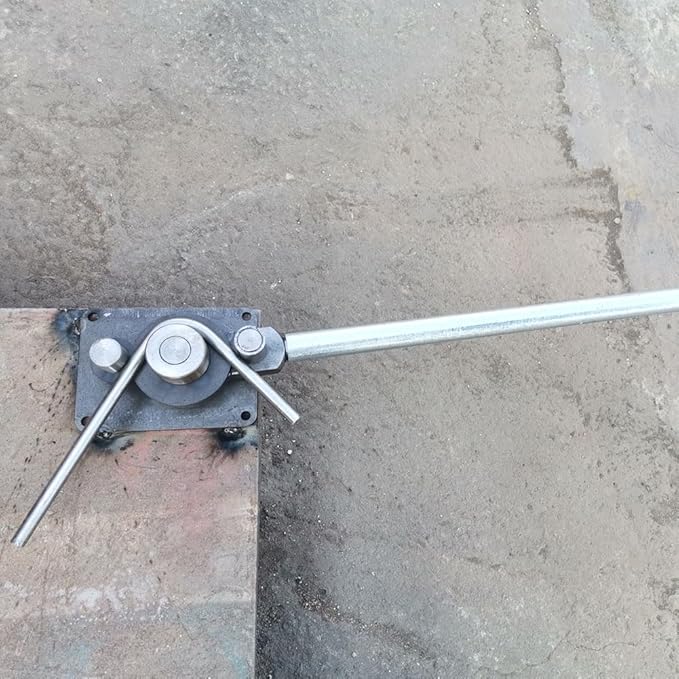 Rebar Bender; Rod Bender; Sheet Metal Bender; Metal Bending Machine; Metal Bending Tools for Steel. DIY Production, Home Improvement, Tool Repair Shop, Metalworking Shop