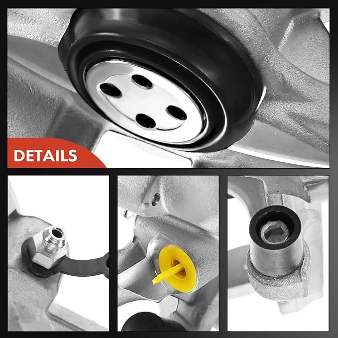 A-Premium Disc Brake Caliper Assembly without Bracket Compatible with Select Mini Models - CCooper 2003(From 04/2003), Cooper 2004-2006, Cooper (Convertible) 2008 - Rear Right Passenger Side