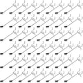 Moxweyeni 100 Pcs Pegboard Hooks Peg Board Organizer Accessories Holders Hanging Stainless Steel Display Wall Hooks for 1/8 and 1/4 Pegboard Wall for Garage Storage Tools(4 Inch)