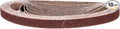 1/2 x 18 Inch Sanding Belt, 10 Pcs 60 Grit Knife Sharpener Belts Work Sharpening for Belt Sander Knife Carving Tool Metal Working