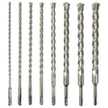 SDS Plus Drill Bits Set – 8pcs 12 Inch Concrete Masonry SDS Plus Drill Bit Set - Carbide Tipped - Rotary Hammer Drill Bits for Brick, Stone, Concrete