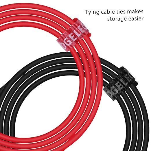 16 Gauge 2pcs/3.3Ft 4MM Banana Plug to Test Hook Clips UL3135, Heavy Duty Silicone Test Leads Set Jumper Wires Kit for Testing - EDGELEC