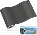 OAZ 3.9 x 63 inch Nylon Fabric Patch Self-Adhesive Repair Tape Waterproof Lightweight Repair Patch Kit for Clothing Down Jacket Tent Bag (Dark Gray)
