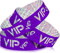 Teling 500 Pack VIP Plastic Wristbands Bracelets Party for Events VIP Custom Wristbands Plastic Bracelets Tear proof Waterproof Wrist Bands Arm Bands for Events Concerts