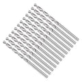 Drill Bit, 3/32" Cutting Diameter, 4241 HSS 118° Cutting Angle Uncoated Bright Versatile Jobber Bits - (Applications: for Drilling Plastic Wood Soft Metal), 12-Pieces