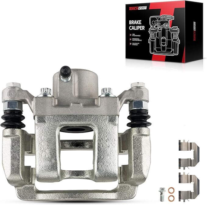 Torchbeam Rear Brake Caliper Left for Hyundai 2011-2014 Sonata, Kia 2011-2015 Optima 2.4L, Hyundai 2015 Sonata 2.4L, Rear Left Caliper Replace # 19B6457