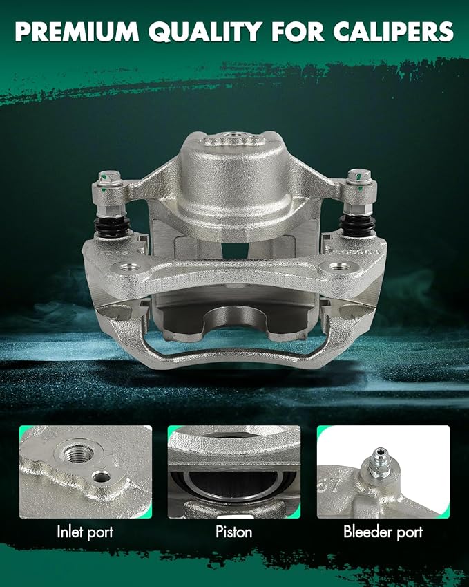 SCITOO Front Right Brake Caliper With Bracket 19B6406 Compatible For Kia For Forte 2010-2013,For Kia For Forte Koup 2010-2013,For Kia For Forte5 2012-2013