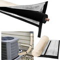 Outdoor 3-Layer HVAC Copper Pipe Insulation Cover,UV-Resistant 600D Oxford Cover for Outside AC Pipe Insulation,Weatherproof AC Line Sleeve Mini Split to Central Air,72" L×10.2" W,Beige