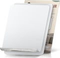 2 Pieces 9 x 11 inch Canvas Repair Patches Canvas Fabric Patch Self-Adhesive Canvas Repair Tape Waterproof Fabric Repair Patches Repair Patch Kit for Boat Cover Sofa Chair Couch Tent Bag (White)