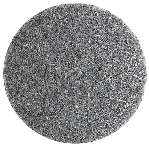 Benchmark Abrasives 2 Inch Sanding Discs Quick Change Silicon Carbide Surface Preparation Wheels, Polishing Wheel for Drill & Die Grinder Sanding Disc, Paint Stripper & Removal - (10 Pack)(Grey)