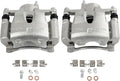 SCITOO Front Brake Calipers With Bracket 19B3198 19B3199 Compatible For Toyota For Yaris 2006-2018