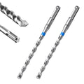 toolant Masonry Drill Bit,SDS Plus Rotary Hammer Drill Bits Set for 5/16" x6inch 2pcs,Carbide Tipped 2-Cutter for Concrete,Masonry and Brick