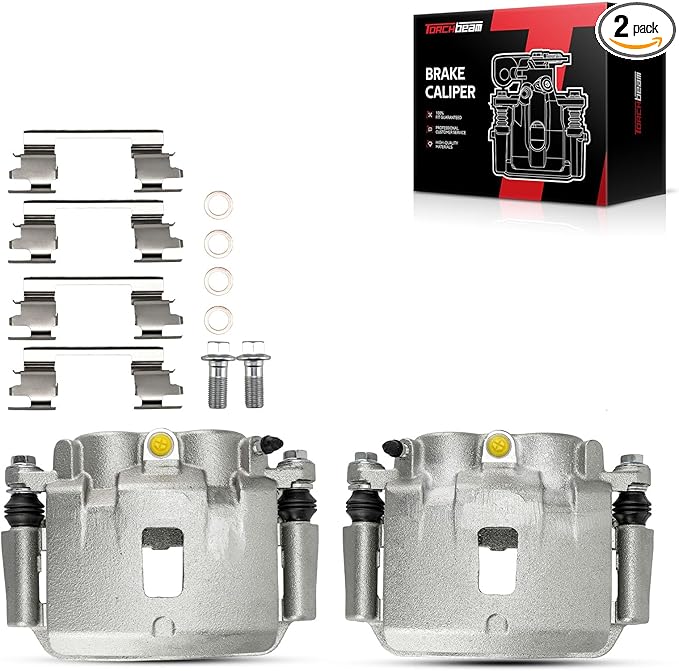 Torchbeam Rear Brake Calipers Set for Chevrolet 2003-2020 Express 2500, Chevrolet 2003-2020 Express 3500 6.0L, GMC 2003-2020 Savana 2500, Rear Left and Rear Right Calipers Replace # 18B4934+18B4935