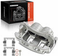 A-Premium Disc Brake Caliper Assembly with Bracket Compatible with Select Chevy, Pontiac and Saturn Models - Equinox 2005-2006,Torrent 2006, Vue 2004-2007 - Front Right Passenger Side