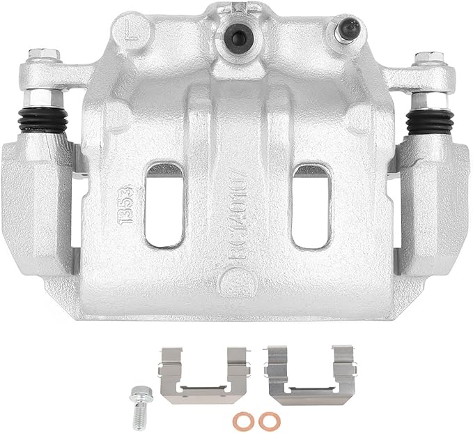 SCITOO Front Left Brake Caliper With Bracket 18B5056 Compatible For Chevy Captiva Sport 12-15, For Chevy Equinox 07-09, For Pontiac Torrent 07-09, For Saturn Vue 08-10, For Suzuki XL-7 07-09