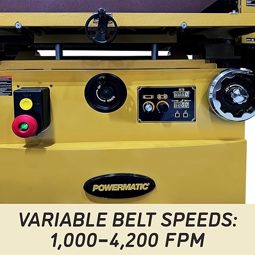Powermatic 9" x 138" Oscillating Vertical Edge Sander, 3 HP, 230V 3Ph (Model OES9138B-3)