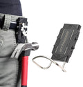 Stinger Magnetic Clip on Tool Hammer Holder for Belt, Strong Magnets Belt Clip Holster for Any Magnetic Tools and Hardware Holds Hammer, Wrench, Pliers, Screws, Nails, Drill Bit, Screw Driver