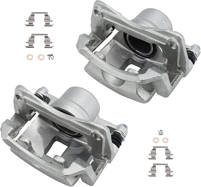 DRIVESTAR 19B2048 19B2049 New Left Right Front Brake Calipers, fit 1998-2002 for Chevrolet Prizm/for Toyota Corolla