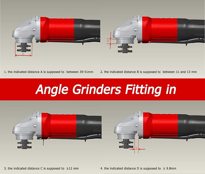 Expert Surface Grinding Dust Shroud for Angle Grinder, Universal 5-Inch + Diamond grinding cup wheel Dt1701-125D