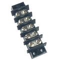 Marine Terminal Block 5 Circuit Nickel Plated Brass 0113-10-3640-05 Dinkle 10 to 18 AWG Gauge 35A 600V