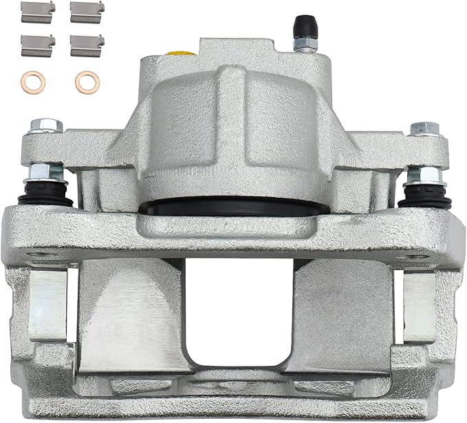 IRONTEK 18B5045 Front Left Brake Caliper for 08-13 for Chrysler Town&Country, 08-15 for Dodge Grand Caravan/07-10 Nitro, 08-12 for Jeep Liberty, 07-12 Wrangler, 12-13 for Ram C/V, 09-12 for VW Routan