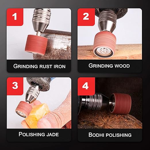 165pcs Rotary Tool Sanding Drums 400 grit,Sanding Drum Sander Bits Bands for Drill Accessories