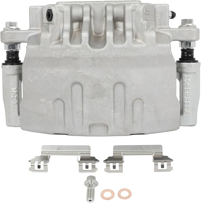 SCITOO Front Left Brake Caliper With Bracket 18B4878 Compatible For Cadillac For CTS 2003-2008 For Cadillac For STS 2005-2008
