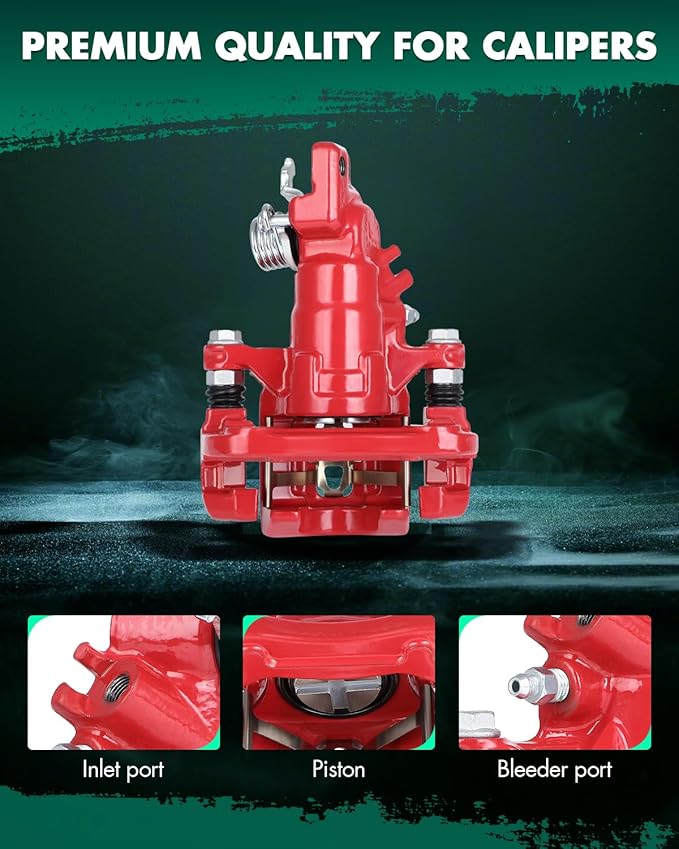 SCITOO 19-B2069 Disc Brake Caliper Assembly with Bracket Fit For Acura TSX 2004 2005 2006 2007 2008,For Honda For Accord 1998 1999 2000 2001 2002 2003 2004 2005 2006 2007