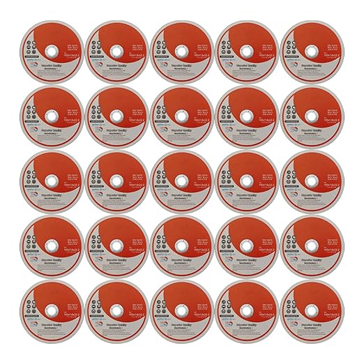 25 Pack 7" x1/16 x7/8" Cut-Off Wheel - Metal & Stainless Steel Cutting Discs