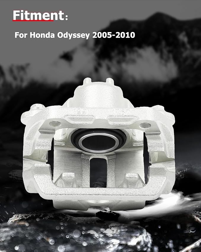 cciyu Rear Left Brake Caliper Assembly w/Bracket 19B2929 2005 2006 2007 2008 2009 2010 For Honda For Odyssey
