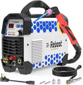 Reboot Plasma Cutter, 2025 Upgraded 60Amps Cutter Machine with 120/240V Dual Voltage DC Inverter IGBT 1/2 Inch Clean Cut for Beginners DIY and Small Business Projects