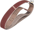 HARFINGTON 1 x 42 Inch Sanding Belts, 3 Pcs 36 Grits Aluminum Oxide Abrasive Belt Sander File Belt for Woodworking, Metal Polishing, Knife Sharpener