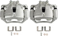 SCITOO Front Brake Calipers With Bracket 19B6407 19B6406 Compatible For Kia For Forte 2010-2013,For Kia For Forte Koup 2010-2013,For Kia For Forte5 2012-2013