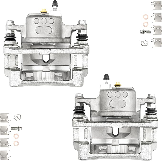 Torchbeam Front Brake Calipers Set for Toyota Prius 2010-2022, Toyota Corolla 2020-2022, Lexus CT200h 2011-2017, Toyota Prius Prime, Front Left and Front Right Calipers Replace # 19B6272+19B6273