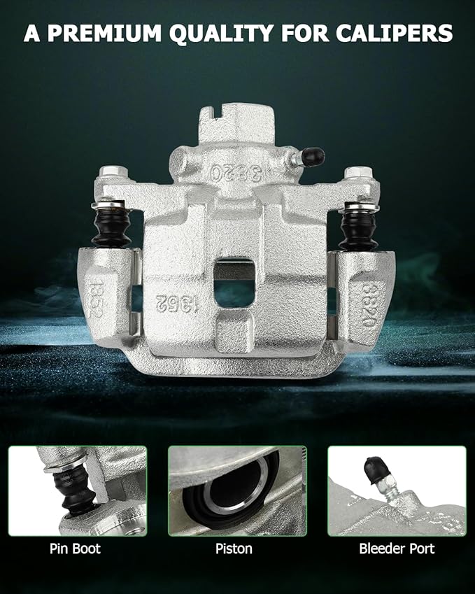 SCITOO 19B2583 19B2582 Rear Left & Right Disc Brake Calipers Assembly w/Bracket For Subaru For Baja 2003-2006,For Subaru For Legacy 2000-2004,For Subaru For Outback 2000-2004
