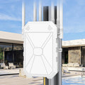 AX1800 Outdoor WiFi 6 Extender, High Power Outdoor WiFi Extender Signal Booster, Long Range Outdoor WiFi Access Point, IP67 Weatherproof, Passive PoE, for Starlink, Patio, Camping, Yard, RV