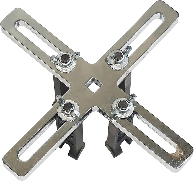 DPTOOL Adjustable Fuel Tank LID Wrench 4 Jaws Fuel Pump Sender Cover Remove Spanner Tool 55mm-160mm
