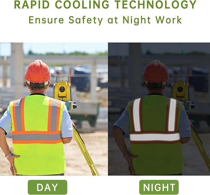 TOURGO Safety Vest Meets ANSI Class 2 Standards