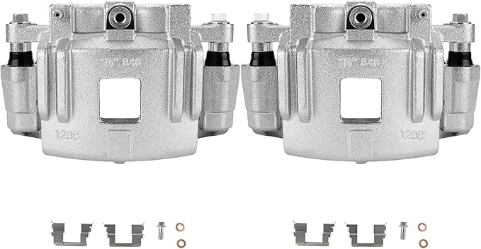 SCITOO Front Brake Calipers With Bracket 18B4938 18B4939 Compatible For Chevy Colorado 04-08 For GMC Canyon 04-08 For Isuzu i-280 06 For Isuzu i-290 07-08 For Isuzu i-370 07-08 For Pontiac G6 05