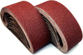 3 x 24 Sanding Belt, 80 Grit Aluminum Oxide Sanding Belts, Sandpaper Belt For Belt Sander 3x24,18 Pack(3x24 Inch, 80 Grit)