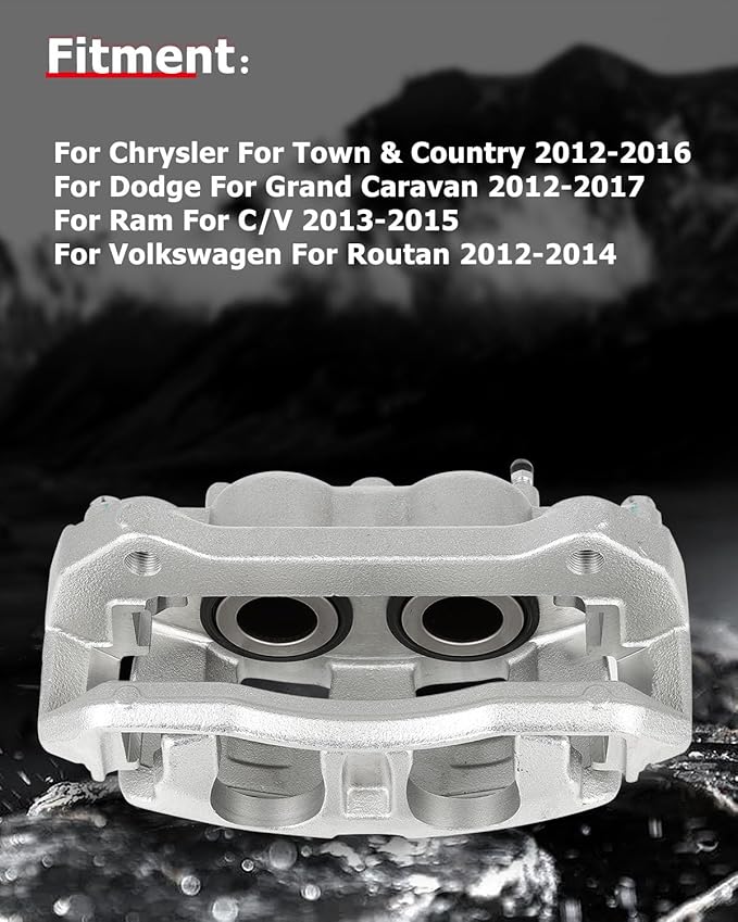 cciyu 18B5405 18B5404 Front Left & Right Brake Calipers With Bracket For Ford For F-150 2012-2016,For Ford For Lobo 2011-2013