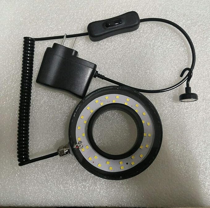Milling Machine Spindle Light 50MM LED Waterproof Work Lamp Ring Light Vertical Source Without Shadow LED Magnetic Work Light
