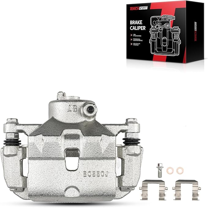 Torchbeam Front Brake Caliper Left for Kia Soul 2014-2018, Front Left Caliper Replace # 19B7156