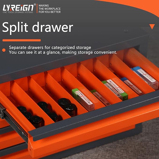 Drill Bit Organizer for 1/16 to 1/2 Inch Stackable Drill Storage